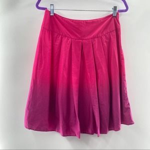 St. John’s Bay Pink Ombré Pleated Midi Skirt